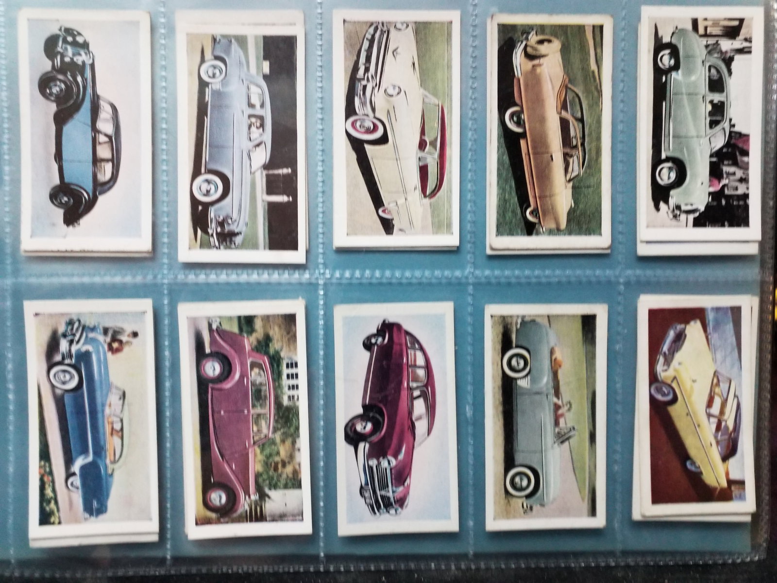 1950s Modern Racing Cars, Motor Cars by Cadets sweets and Gaycon Cigarette cards Approx 25 cards lot (1 of 7)