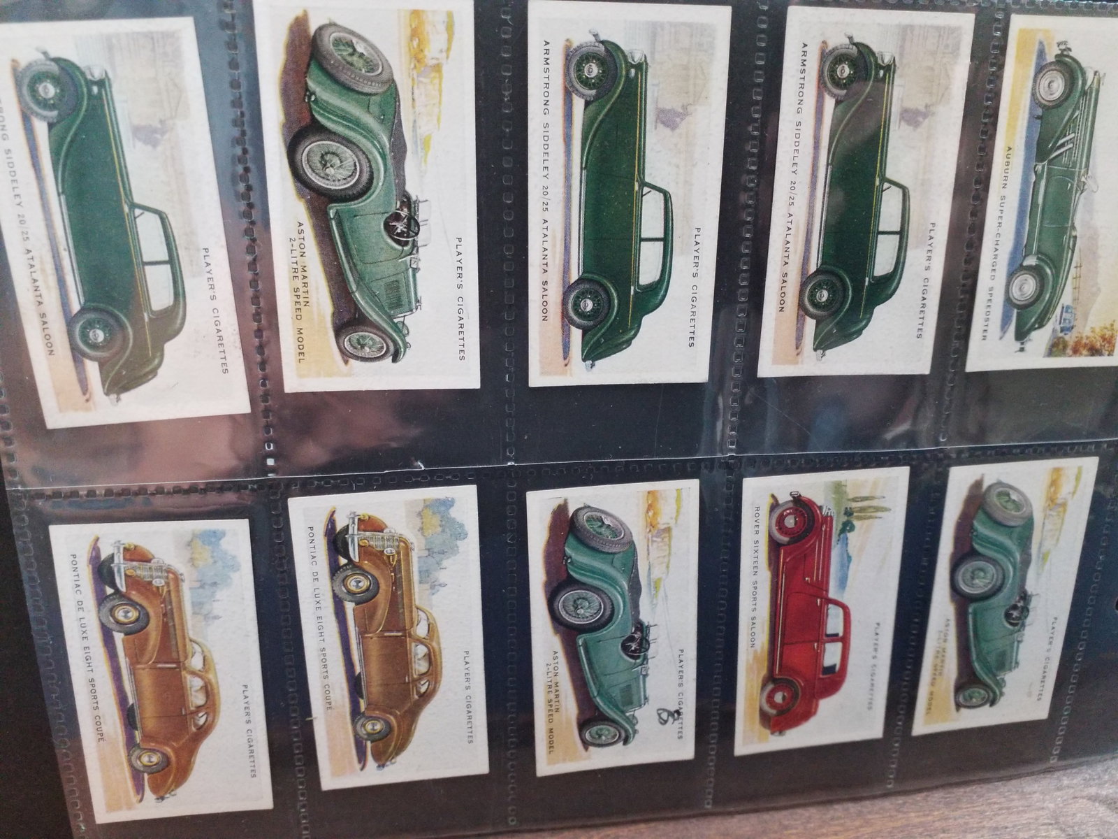 1937 Tobacco cards Large Lot of Approx 90 Motor Cars John Players Cigarette cards (1 of 7)