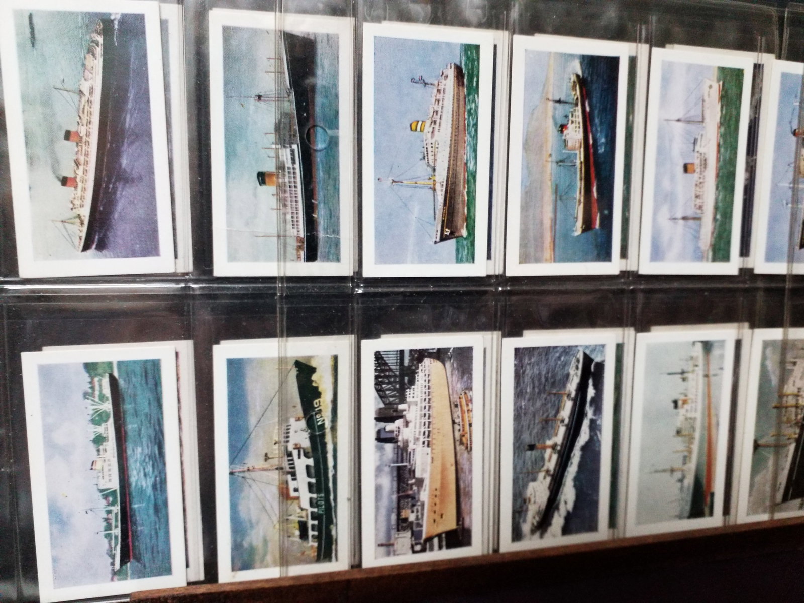 CIGARETTE/TRADE/CARDS. Reddings Tea SHIPS OF THE WORLD. (1964 .(Full Set of 48) (1 of 6)
