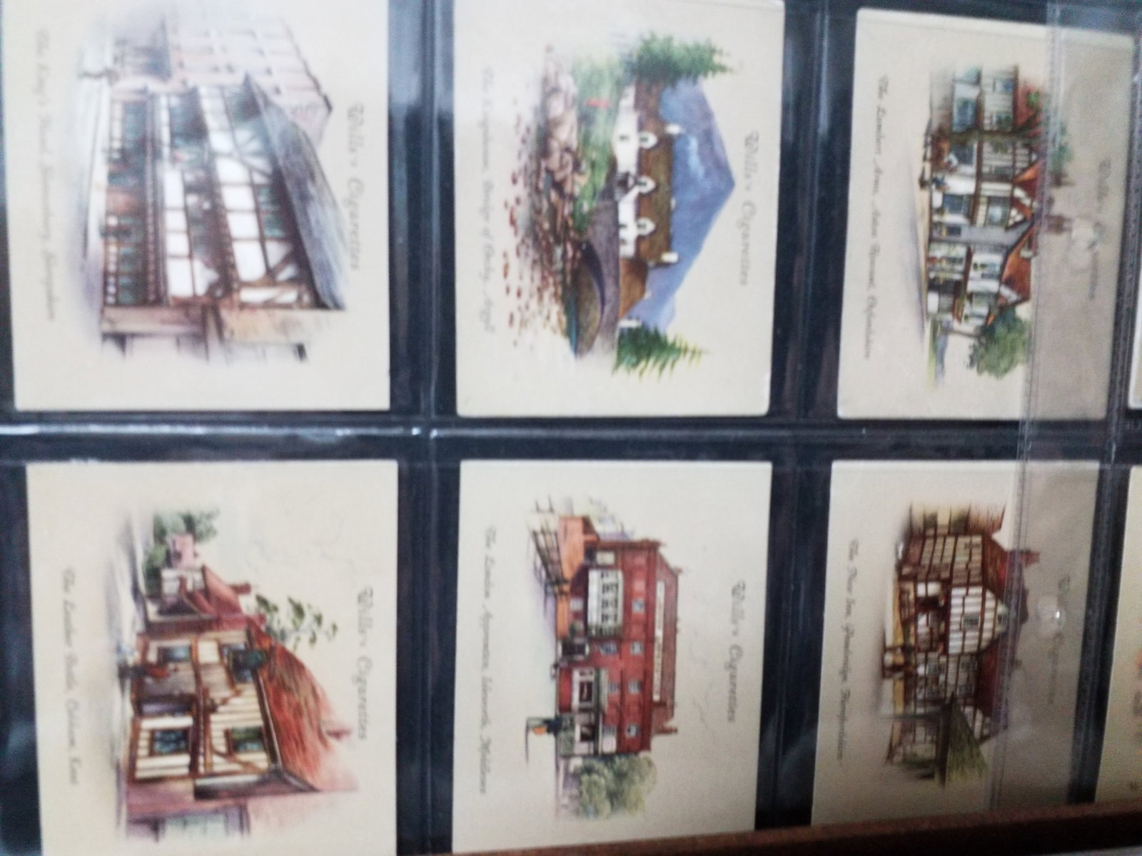 CIGARETTE CARDS. Wills Tobacco. OLD INNS 1st Series.(Large). (1936) cards approx 50 cards part set (1 of 8)