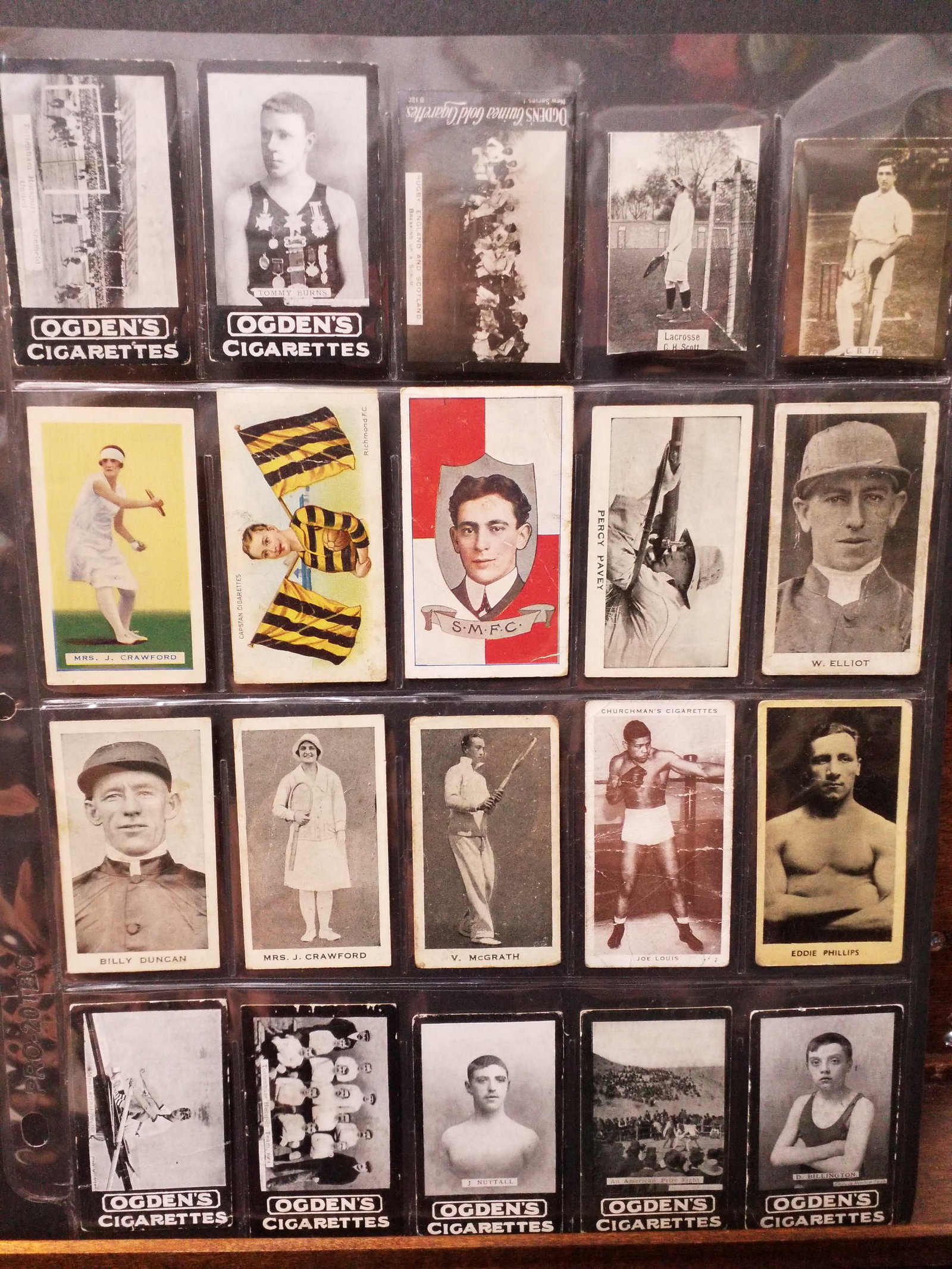 A Very Nice Unusual Collection of late 19th Early 20th Century Tobacco cards Sports Joe Louis etc (1 of 2)