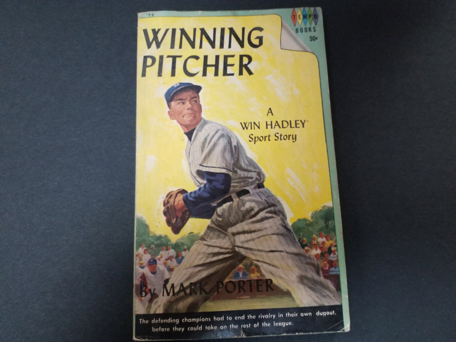 Winning Pitcher A Win Hadley Sports Story , baseball VG+ 1st Ed. 1962 (1 of 5)