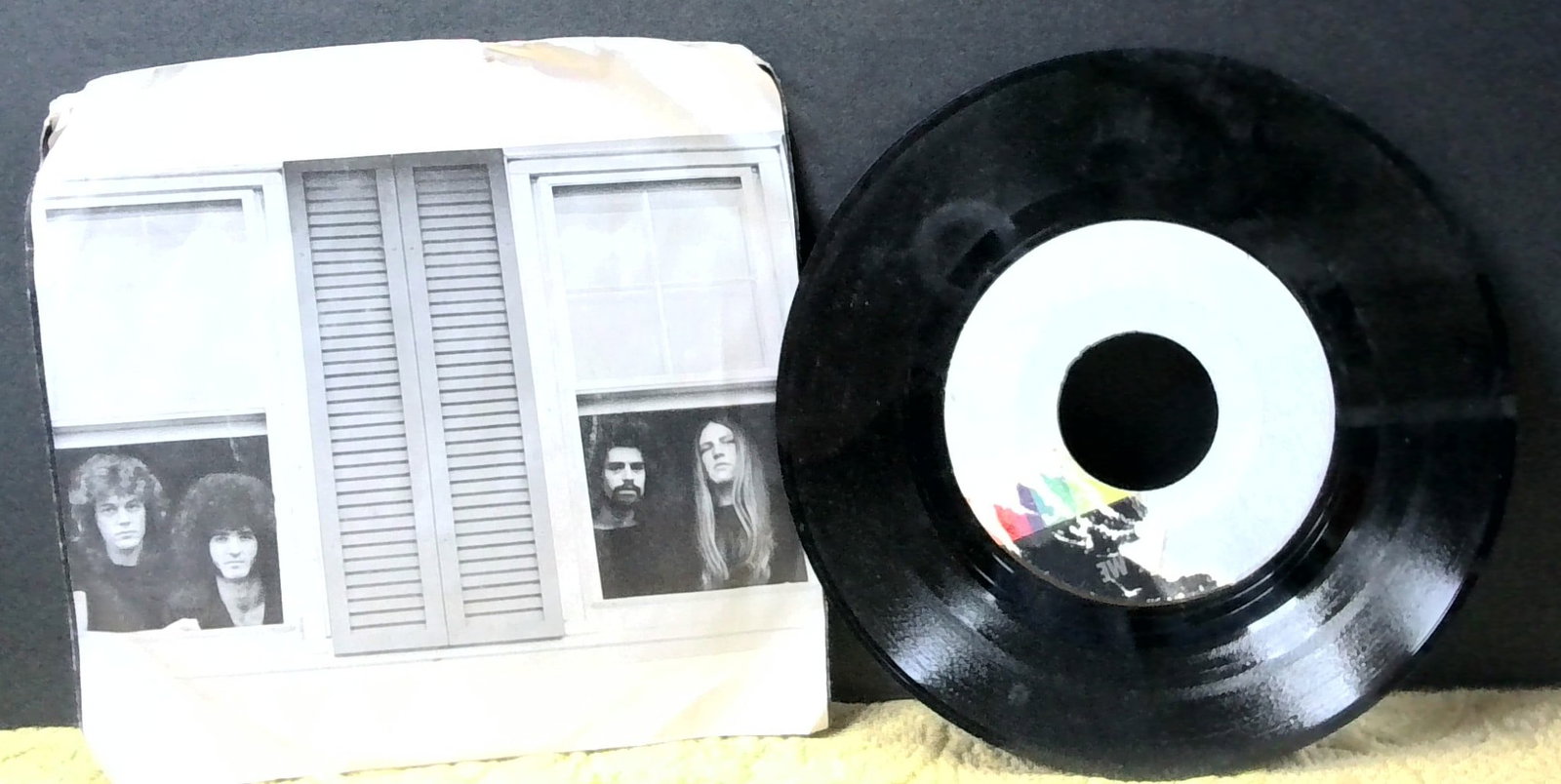 grand funk 45 rpm record with pic sleeve were an american band: original 45, original sleeve, worn label,, a few scratches, still plays pretty well. . I have noted any surface scratches in the condition description. If there are surface scratches I have played the
