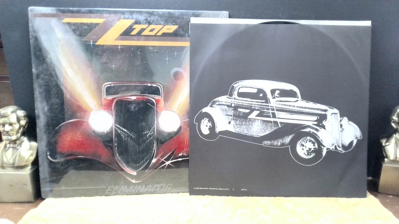 ZZ Top Eliminator 1983 Vinyl Record LP 1-23774 Warner Bros. Records Clean LP (1 of 4)