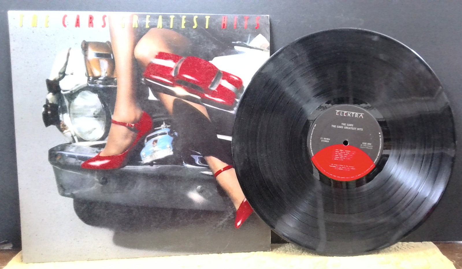 The Cars Greatest Hits Elektra Rock Vinyl LP Record Roy Thomas Baker ProdRock Clean LP (1 of 2)