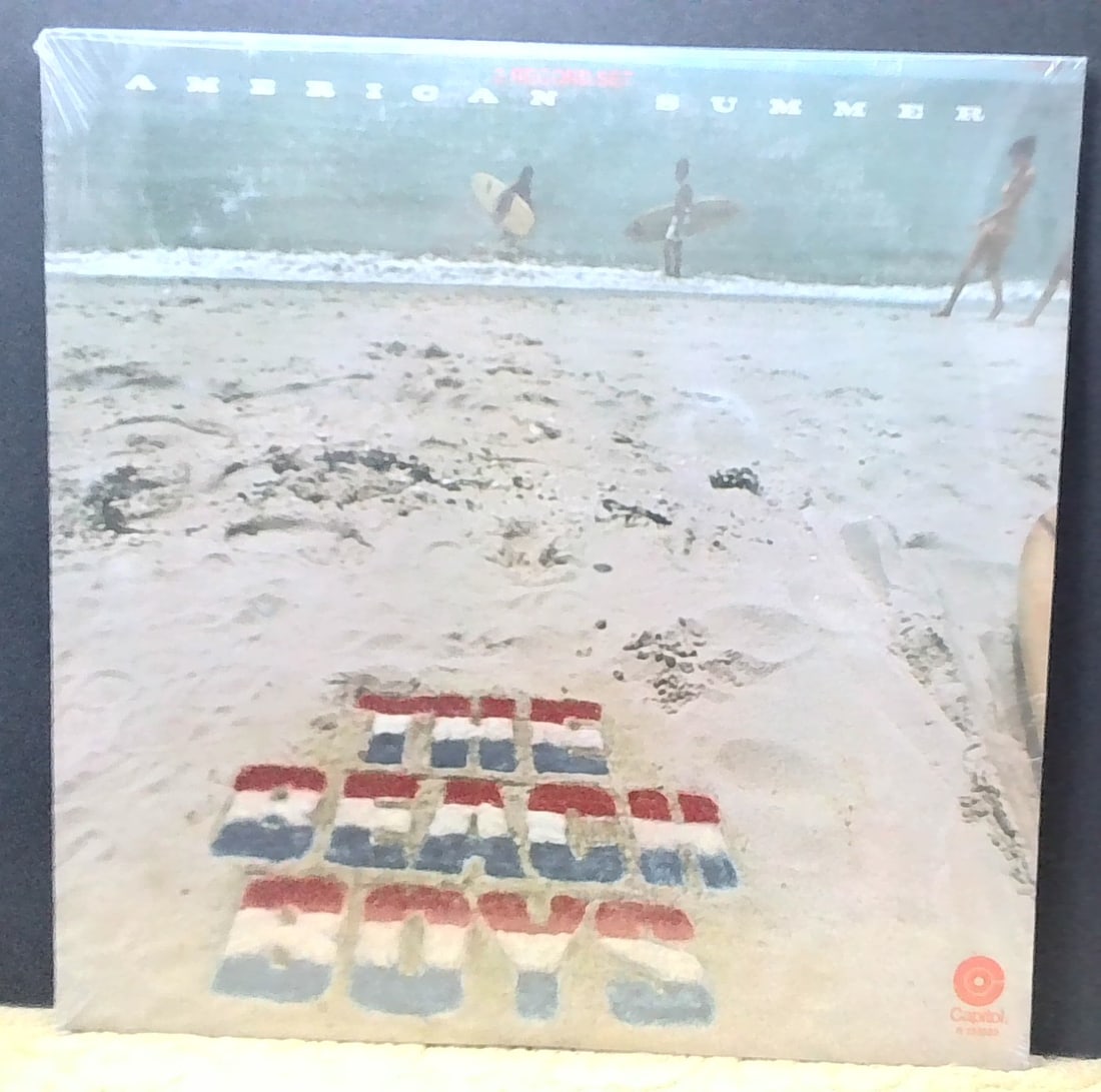 The Beach Boys American Summer 2 LP Vinyl Capitol Records Vintage OG Pressing LP (1 of 2)