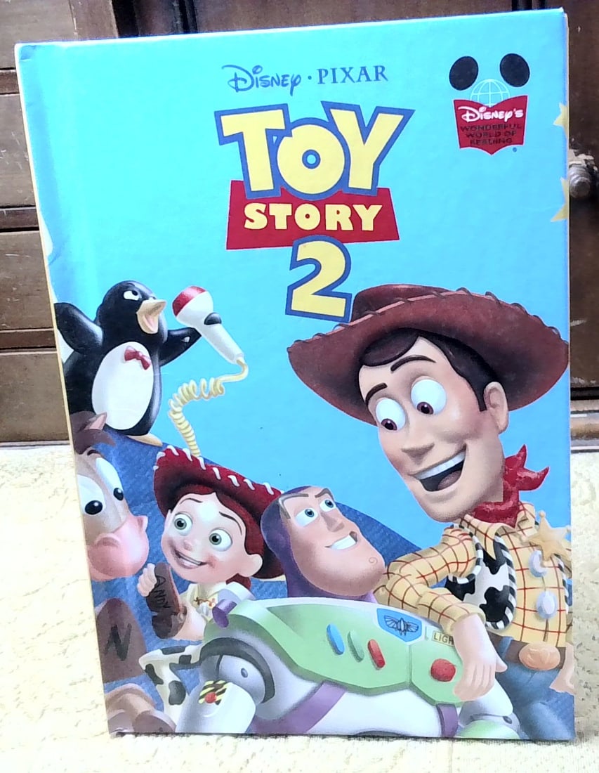 Toy Story 2 Disney's Wonderful World of Reading 1999 Hardcover Book Pixar (1 of 3)