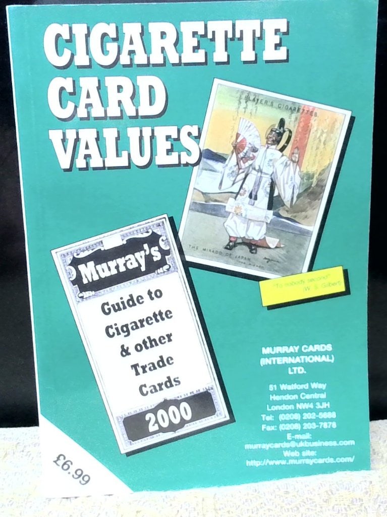 Murray's Cigarette Card Values 2000 Guide: Murray's Guide To Cigarette & Other Trade Cards, 2000 Edition, Softcover Reference Book, Illustrated, Comprehensive Pricing Guide For Collectors.