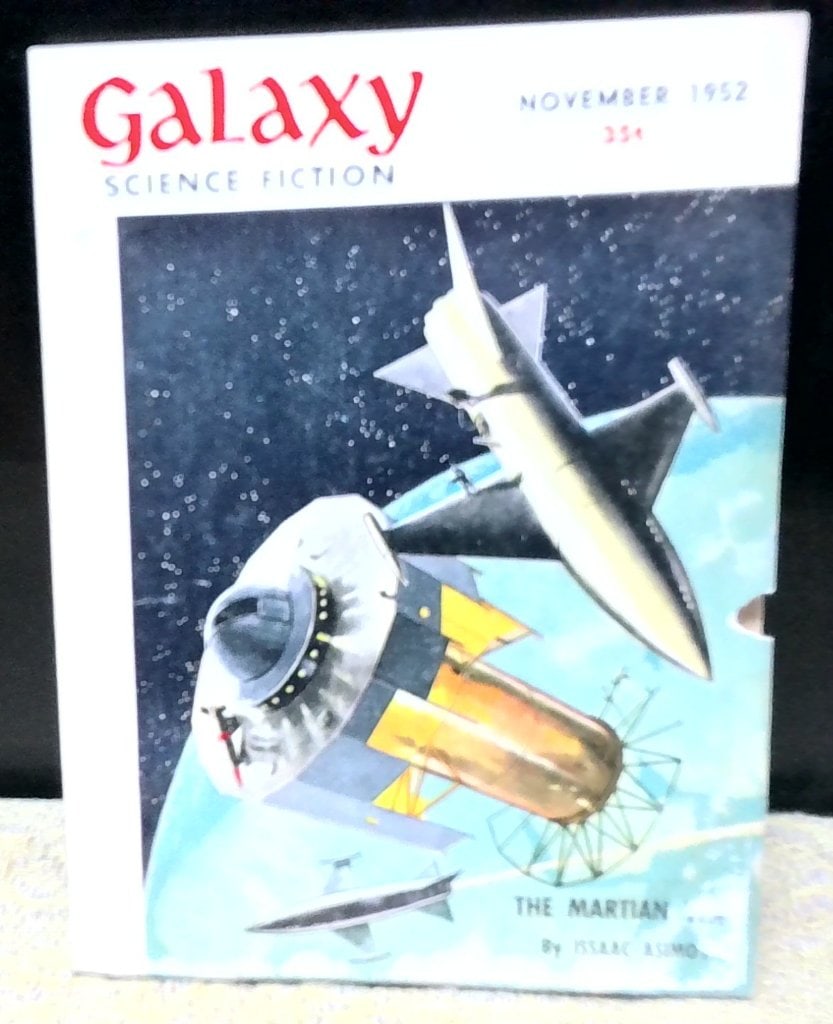 Galaxy Science Fiction Magazine Nov 1952: Galaxy Science Fiction Magazine, November 1952, Vol 5 No 2, Featuring The Martian Way By Isaac Asimov, Illustrated By Emsh.