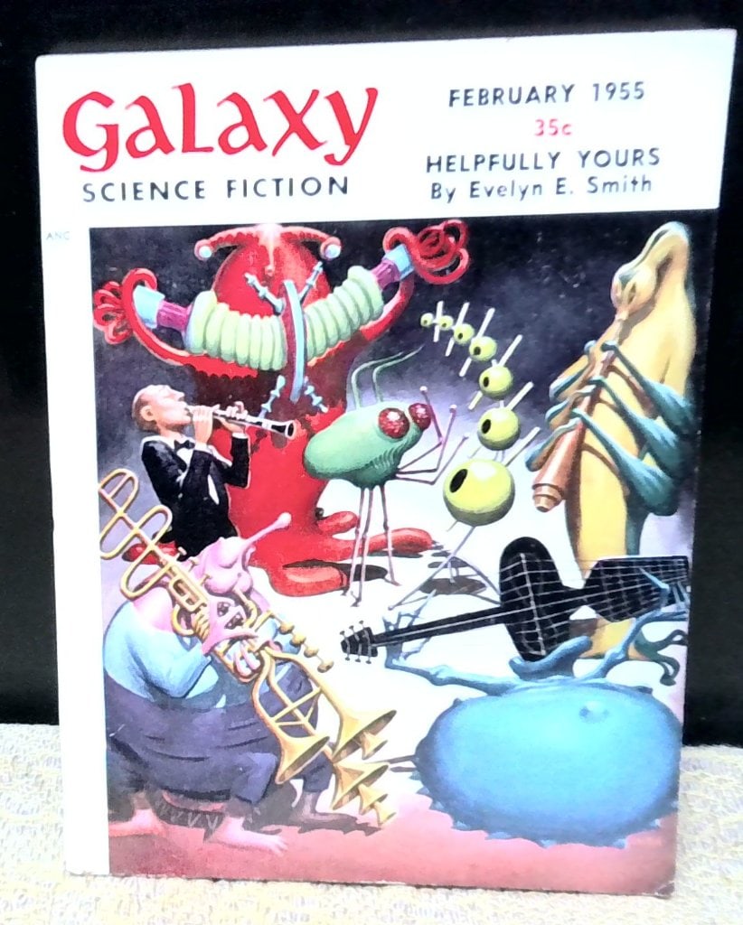 Galaxy Science Fiction Magazine Feb 1955 (1 of 6)