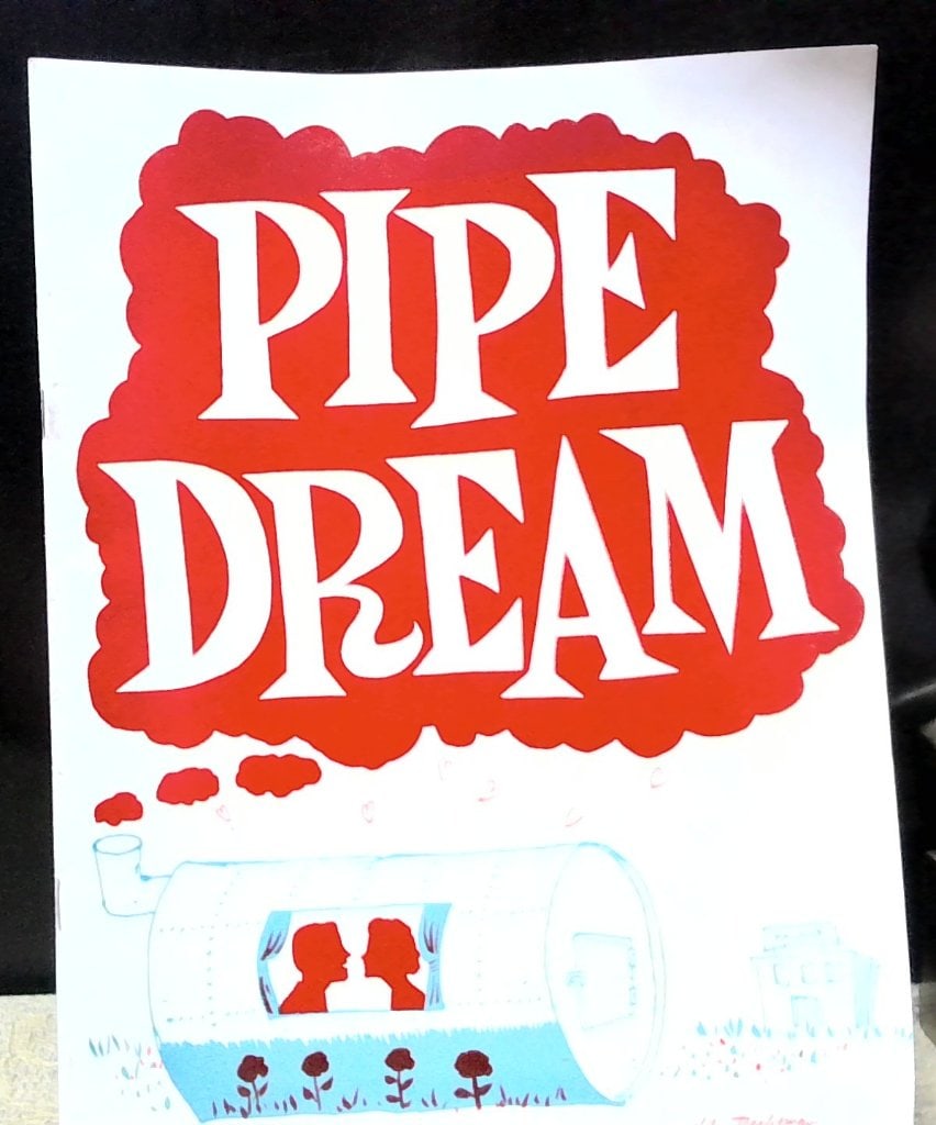 Pipe Dream Playbill w/ Lincoln Busts (1 of 7)