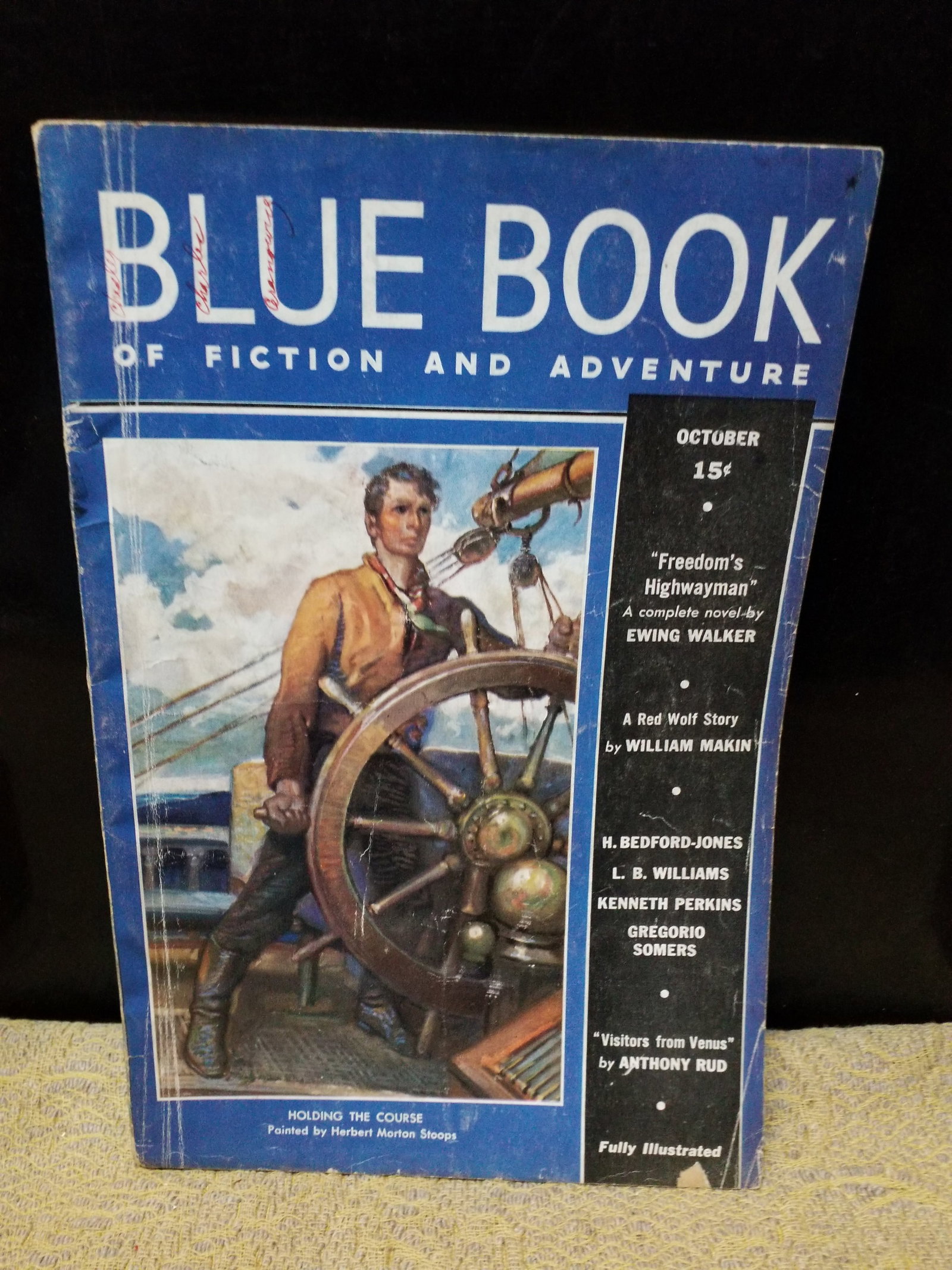Blue Book Magazine October 1937 Vol 65 No 6 VF (1 of 10)