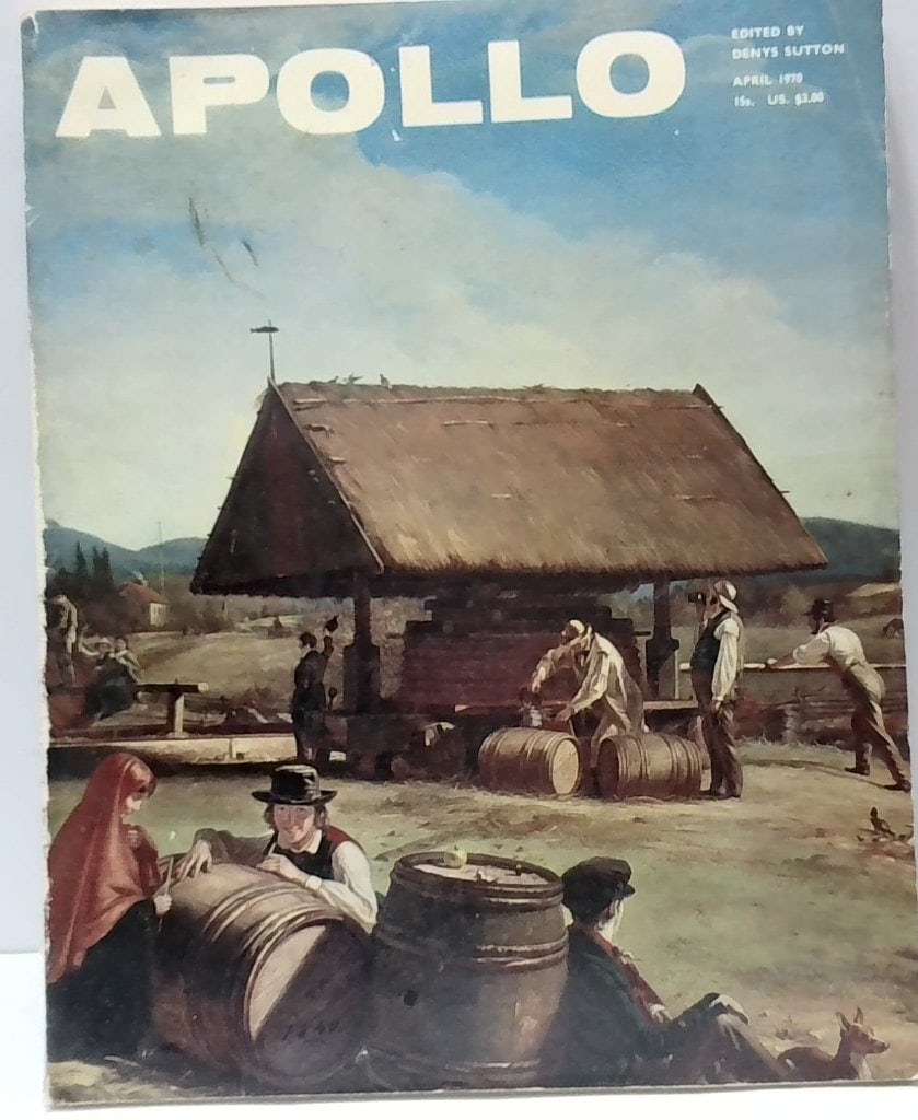 Apollo Magazine April 1970: Apollo Magazine, April 1970, Edited By Denys Sutton, Fine Art And Antiques Periodical, Featuring Articles On Old Master Drawings, Chinese Ceramics, And French Impressionist Paintings, Softcover.