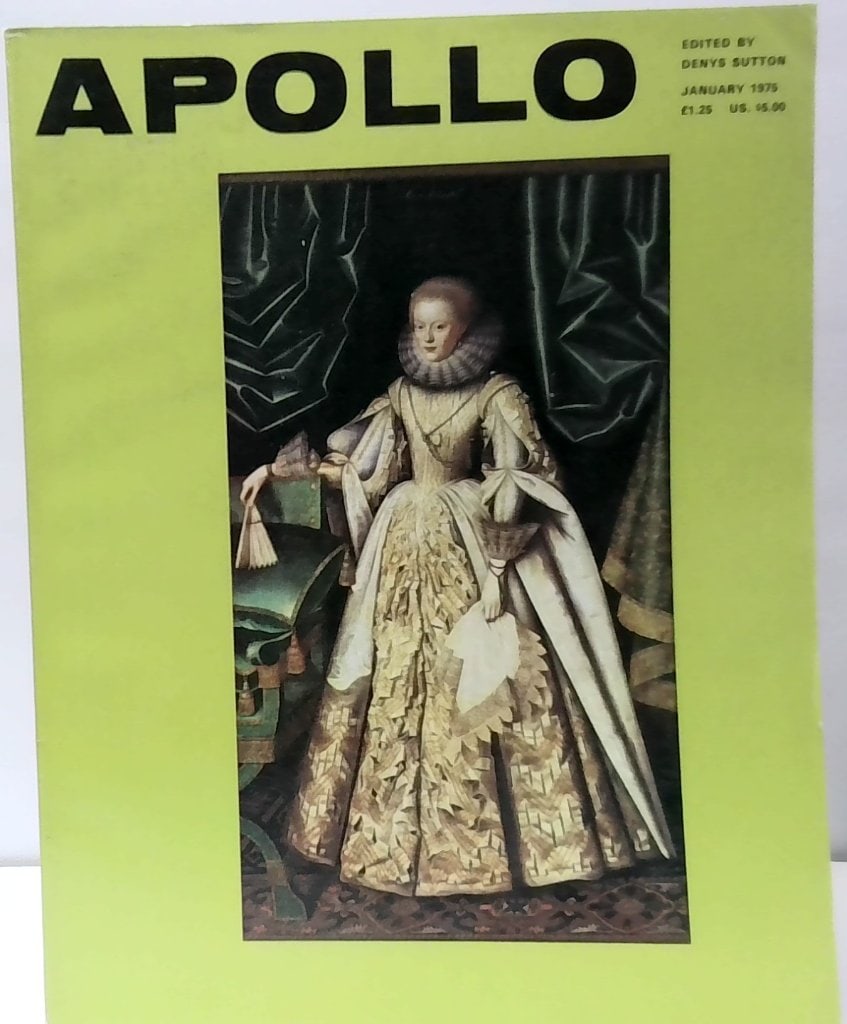 Apollo Magazine January 1975: Apollo Magazine, January 1975, Edited By Denys Sutton, Art And Antiques Periodical, Featuring Fine Art, Sculpture, And Decorative Arts Advertisements.
