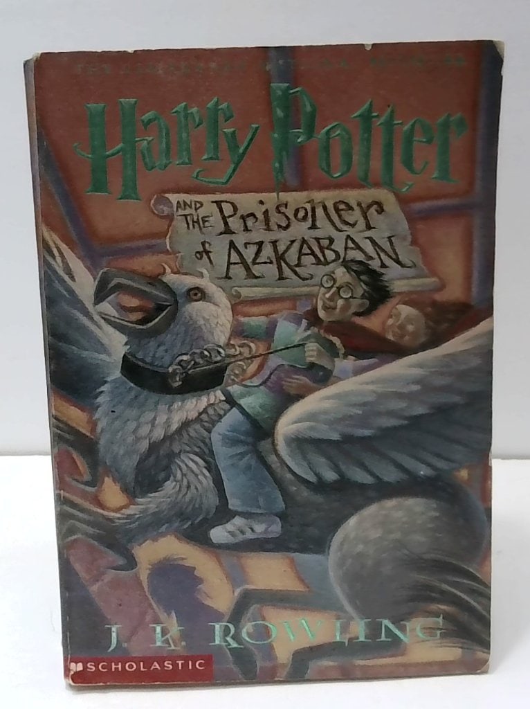 Harry Potter And The Prisoner Of Azkaban PB: J.K. Rowling, Harry Potter And The Prisoner Of Azkaban, Scholastic Trade Paperback, First Printing, September 2001, Illustrated By Mary GrandPre.