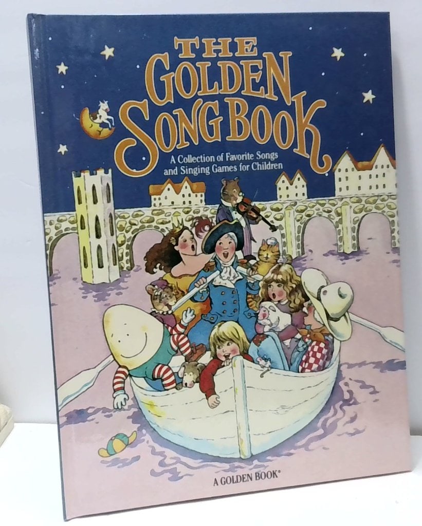 The Golden Song Book 1981 Hardcover: The Golden Song Book, Selected And Arranged By Katharine Tyler Wessells, Illustrated By Kathy Allert, Golden Press, 1981, Hardcover.