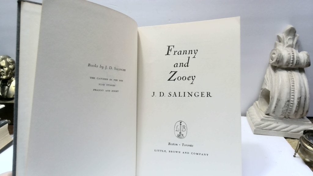 J. D. Salinger Franny And Zooey Hardcover (1 of 3)
