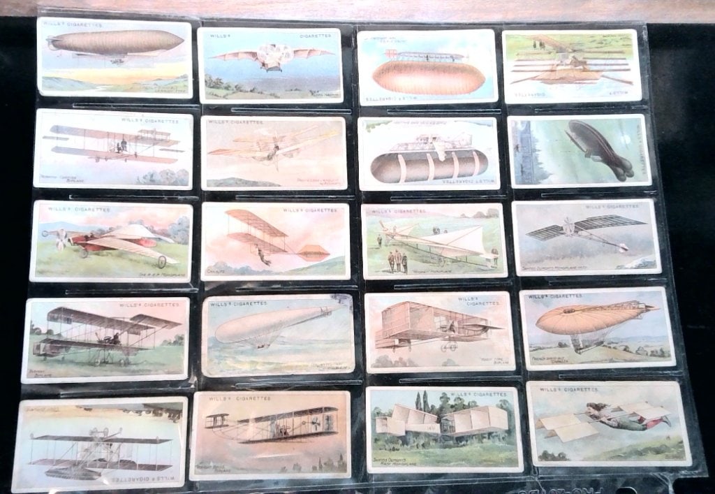 Wills's Aviation Series Cigarette Cards (1 of 2)