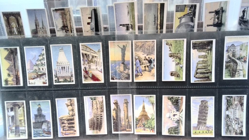 Churchman's World Wonders Cigarette Cards (1 of 3)