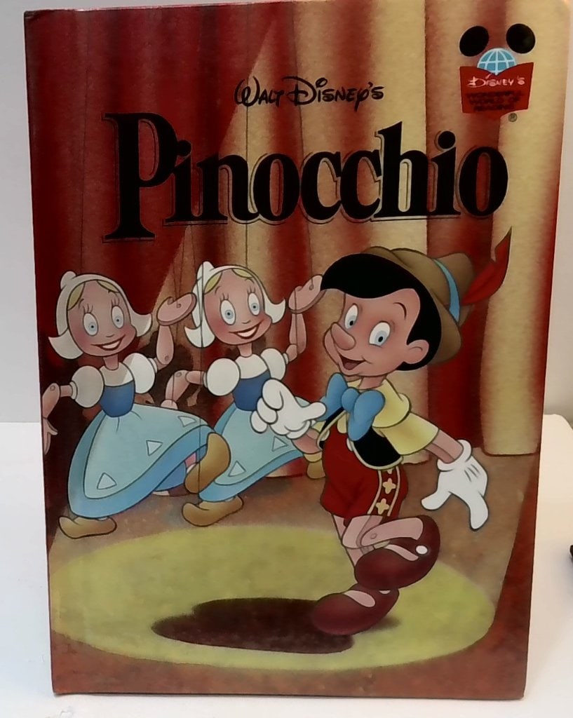 Disney's Pinocchio Hardcover Book (1 of 3)