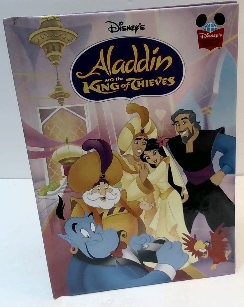 Disney's Aladdin King Of Thieves Grolier Book: Disney's Aladdin And The King Of Thieves, Grolier Book Club Edition, Hardcover Children's Storybook, Illustrated.