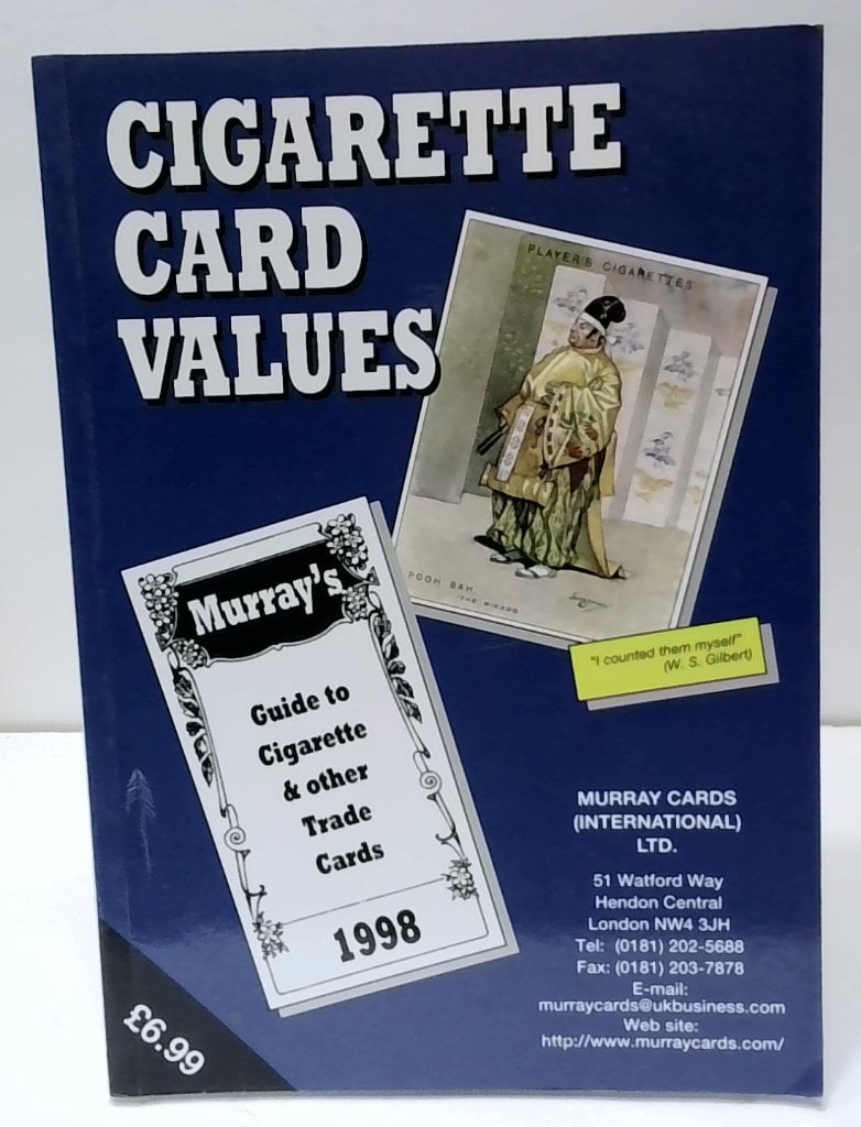 Murray's 1998 Cigarette Card Values Guide: Murray's 1998 Guide To Cigarette & Other Trade Cards, Softcover Reference Book, Comprehensive Pricing And Collector Information, Illustrated.
