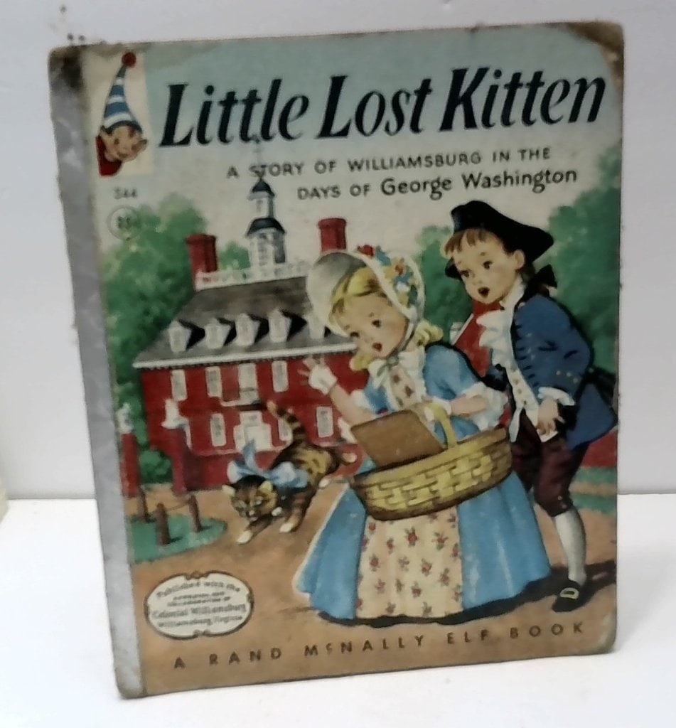 Vtg Rand McNally Elf Book Little Lost Kitten (1 of 7)