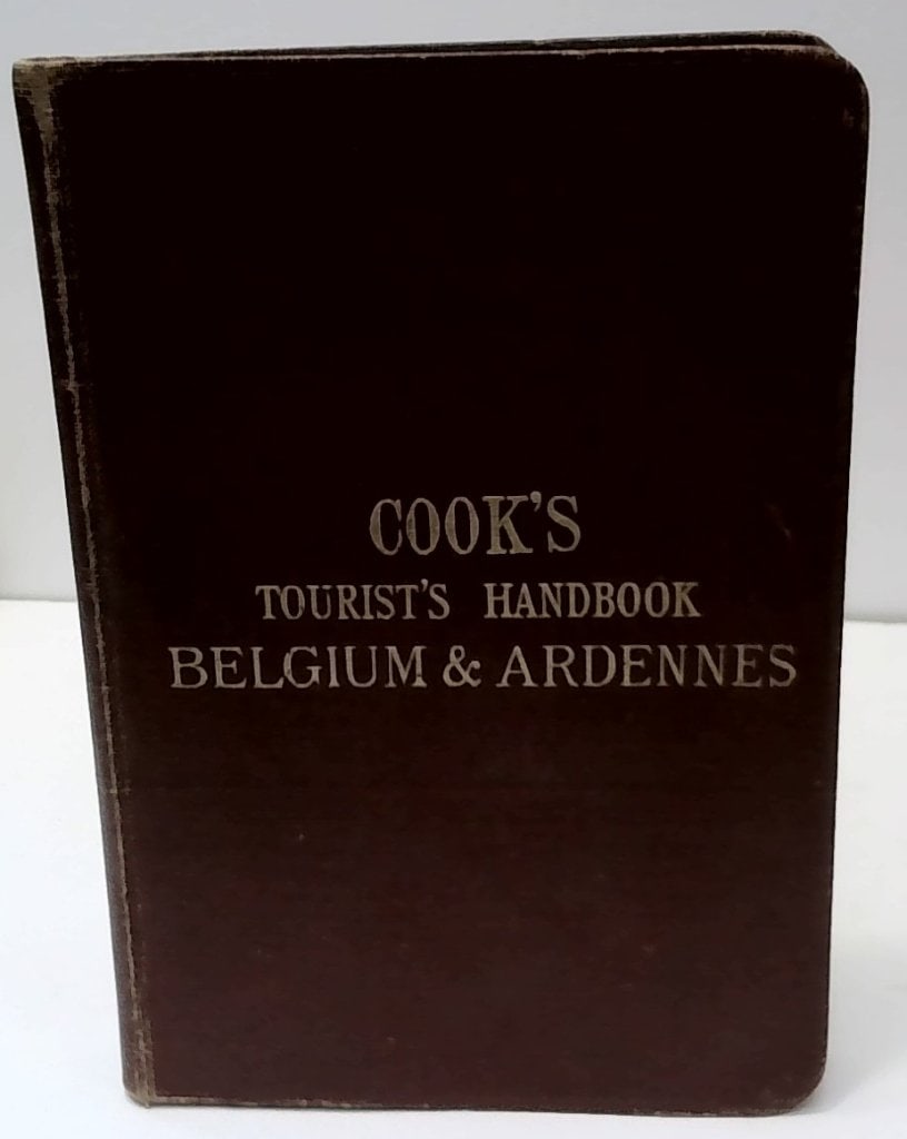 1909 Cook's Tourist's Handbook Belgium Ardennes (1 of 10)