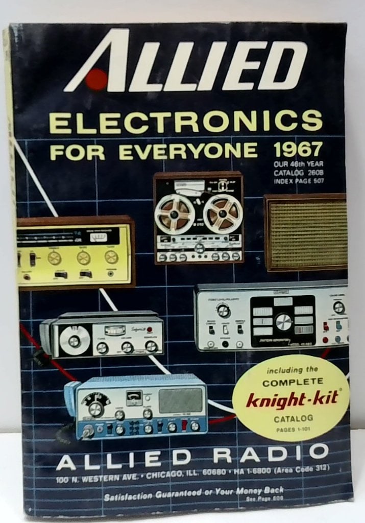 Vtg 1967 Allied Electronics Catalog (1 of 15)