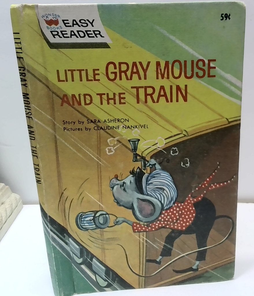 Vtg Wonder Books Little Gray Mouse And The Train (1 of 7)