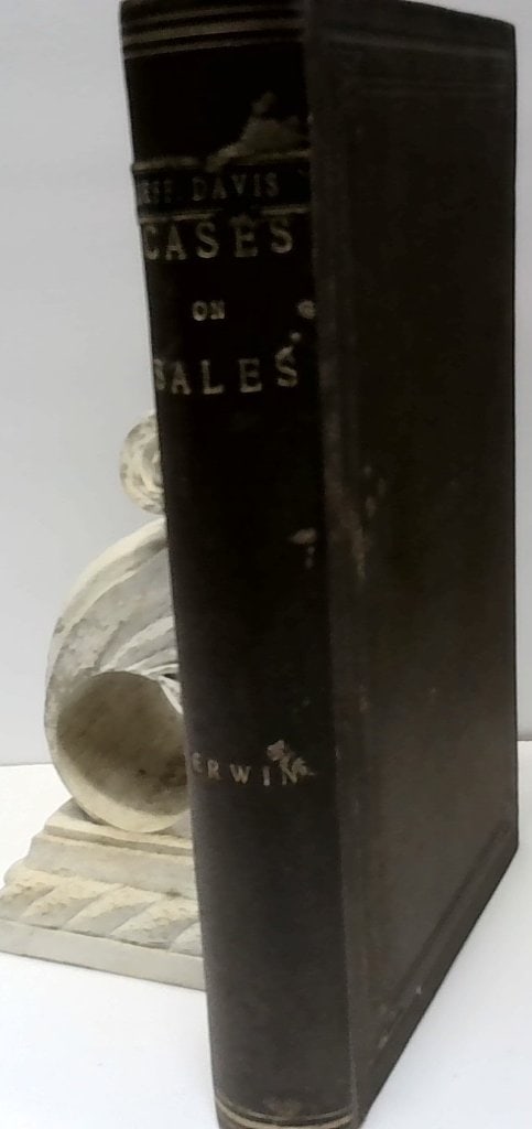 1906 Cases On Sales Of Personal Property Book (1 of 7)