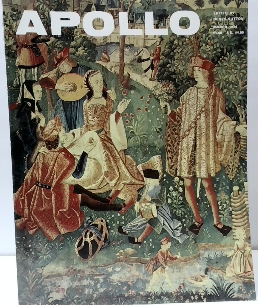 Apollo Magazine March 1974 Art Auction Catalog: Apollo Magazine, March 1974, Vol 99, No 145, Art And Antique Auction Catalog, Featuring International Art Fair Advertisements, Christie's Auction Listings, Fine Furniture, Old Master Drawings, Prints,