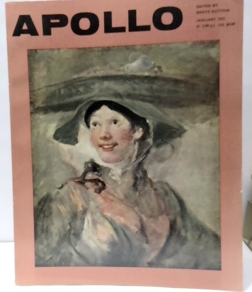 Vtg Apollo Art Magazine Jan 1972 (1 of 15)