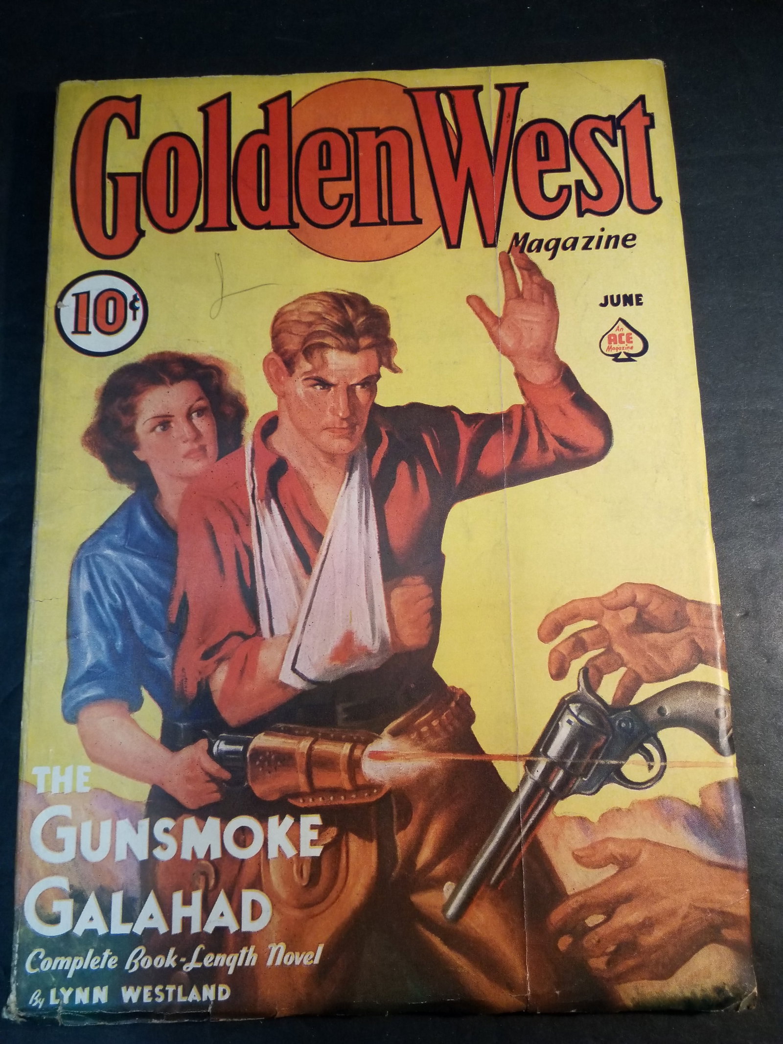 Golden West Magazine June 1937 Gunsmoke Gallahad (1 of 7)