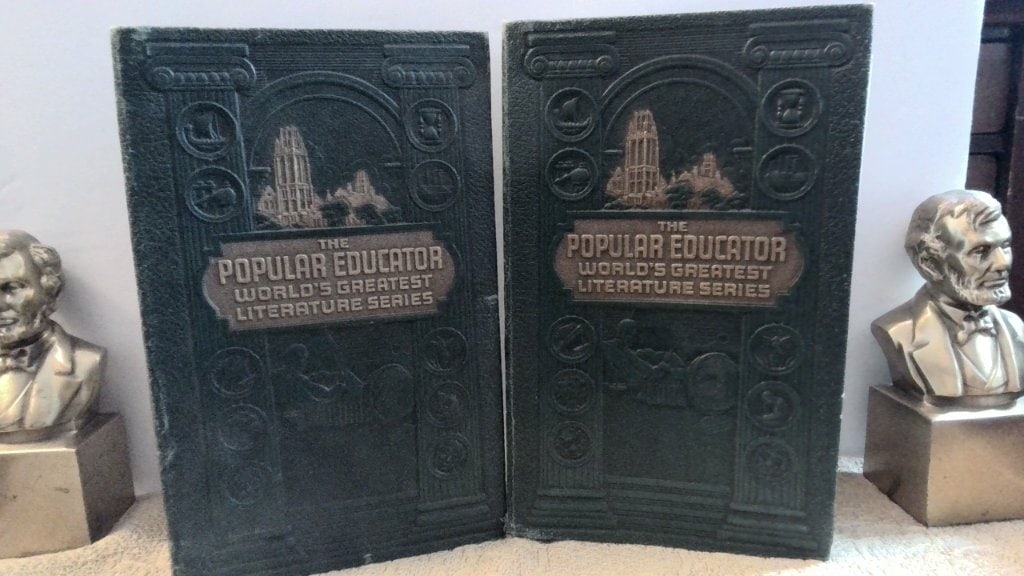 Vtg The Popular Educator Bound Volumes (1 of 10)