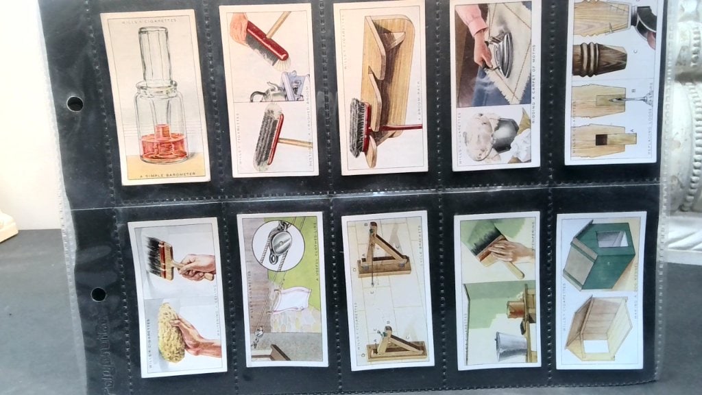 Wills's Cigarettes Household Hints Cards Set (1 of 5)