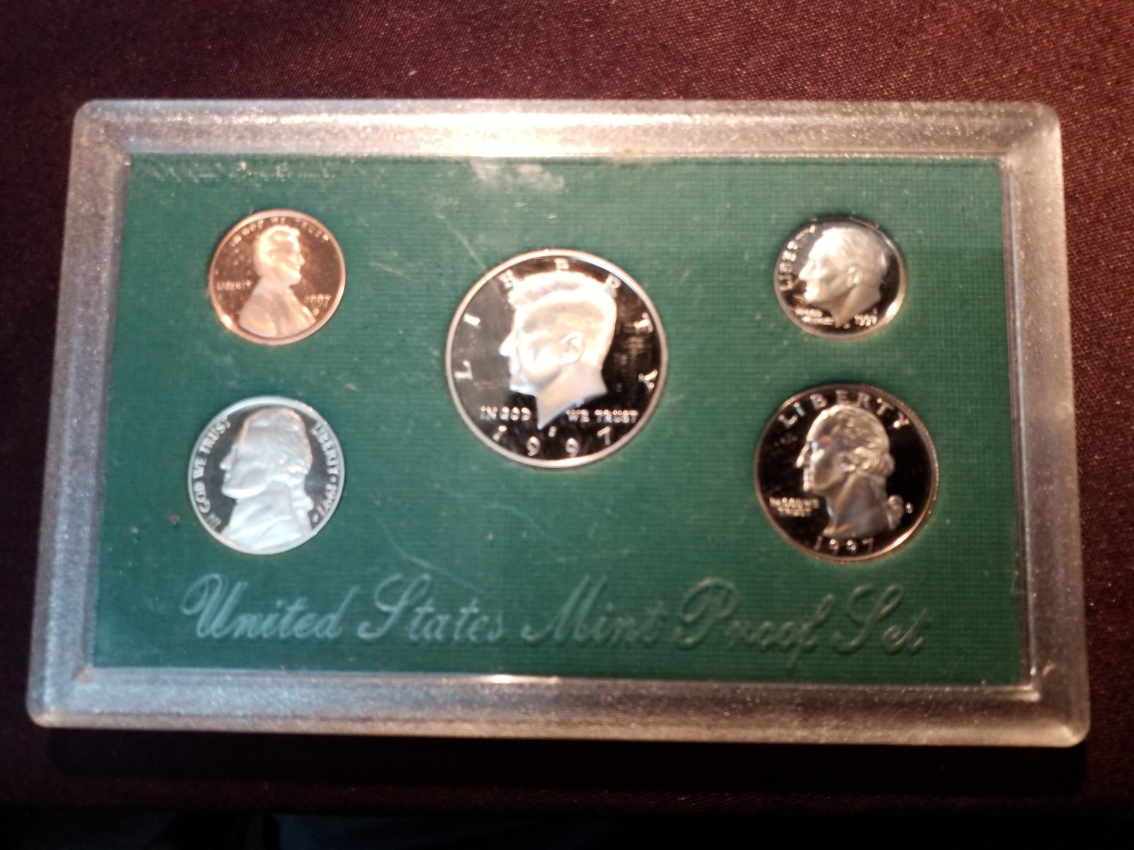 United States Mint Proof Set 1997 (1 of 2)