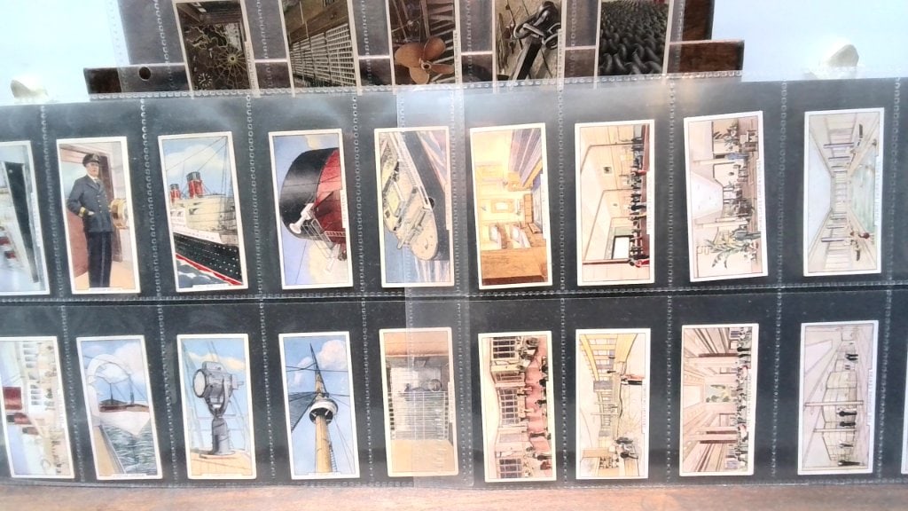 Mars Confections Wonders Of The Queen Mary Cards set (1 of 3)