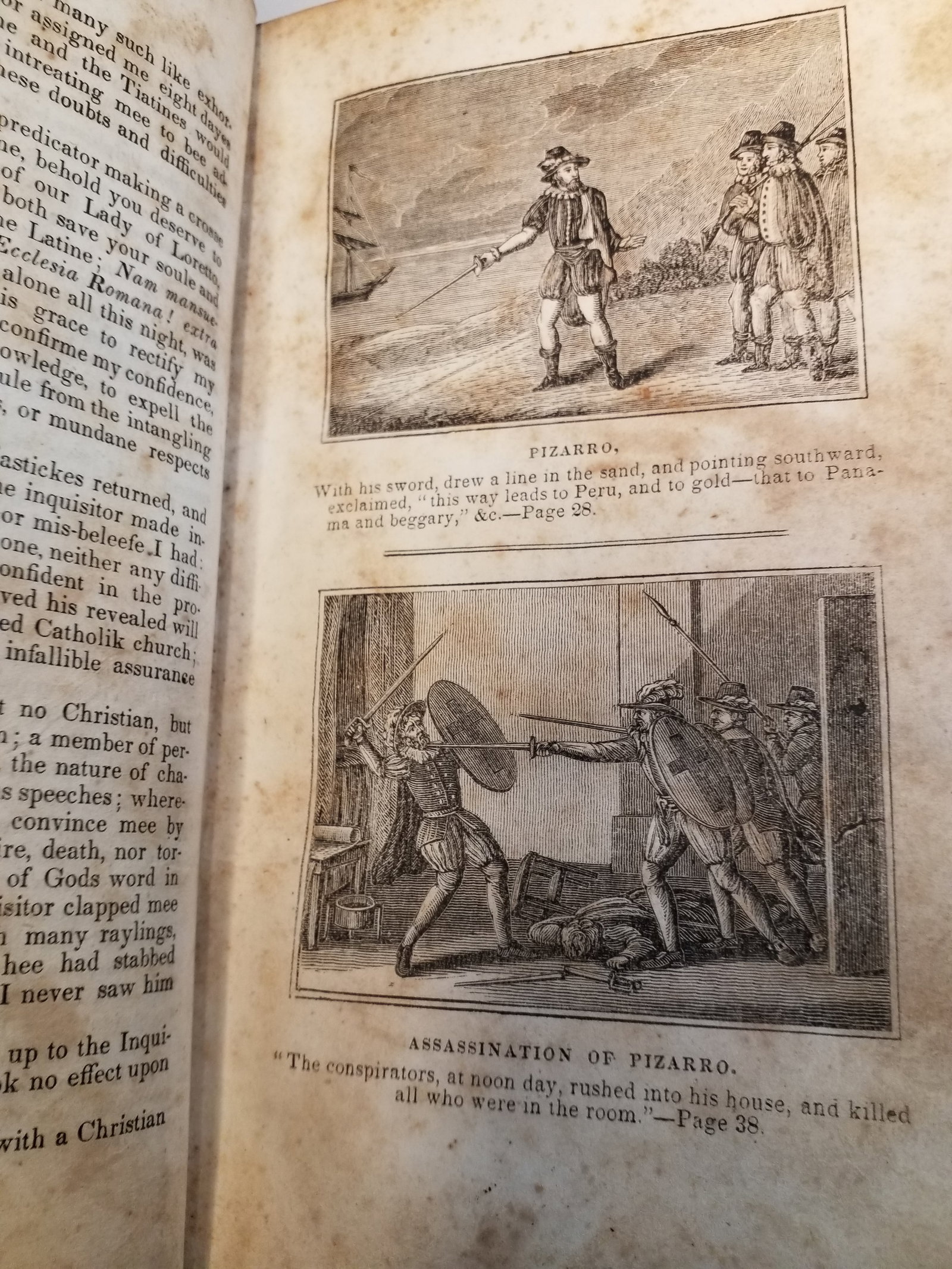 1834 Historical Cabinet Authentic Accounts New Haven in 1834 , 1st by L. H. Young Columbus etc (1 of 11)
