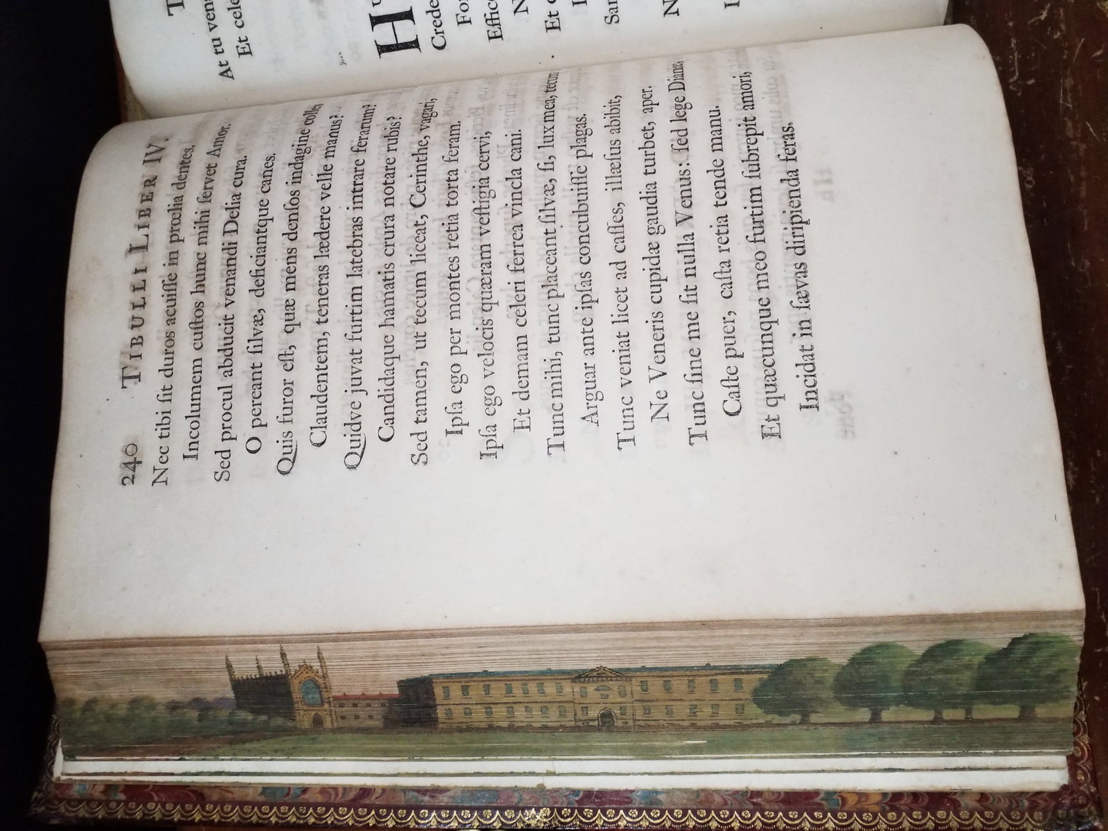 1702 The Works of Catullus, Tibullus, and Propertius , Famous Roman Poets with Rare Foredge Painting: The American Aboriginal Portfolio. By Mrs. Mary H. Eastman. Illustrated by S. Eastman, U.S. Army. First edition. Illustrated by S Eastman US Army, Published by 1853 by Lippincott. In Exceptional Condi