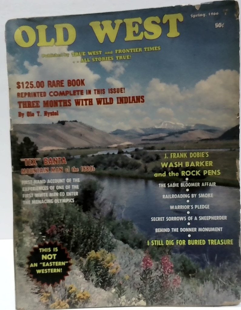 Vtg 1966 Old West Magazine Spring Issue (1 of 7)