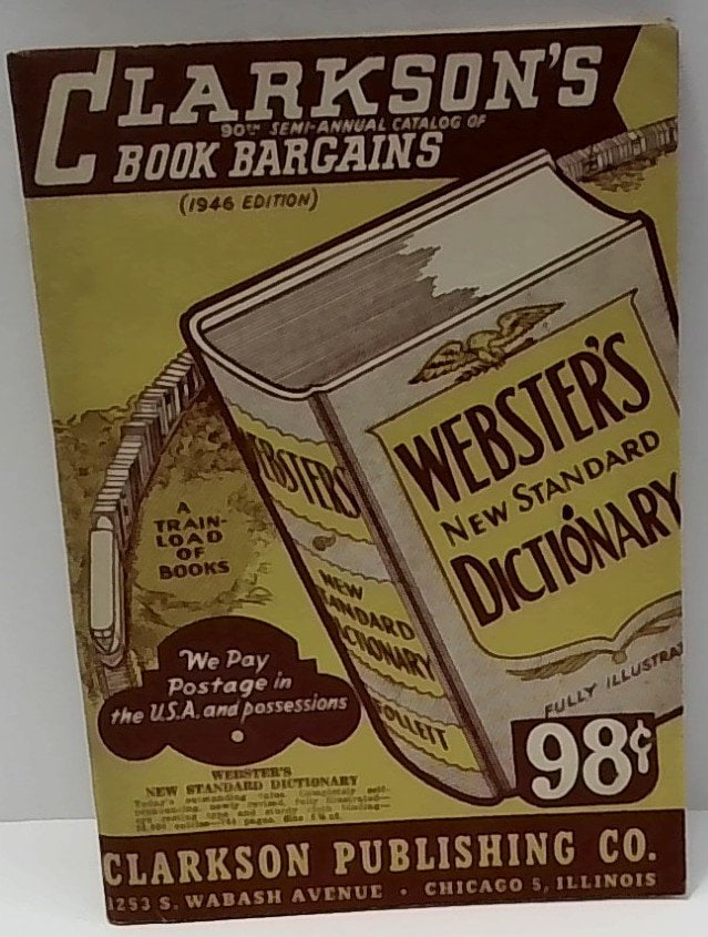 Vtg 1946 Clarkson's Book Bargains Catalog (1 of 7)
