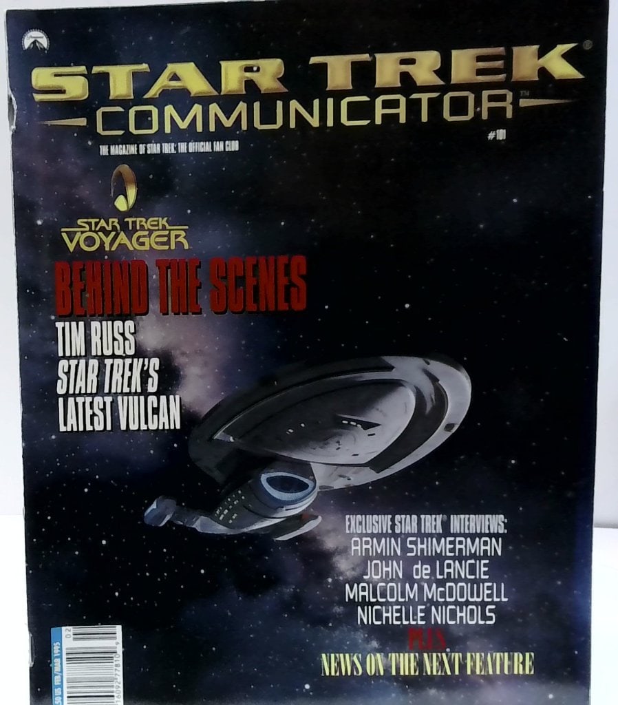 Vtg 1995 Star Trek & Starlog Magazines: Vtg 1995 Star Trek Communicator Magazine No 101, Starlog Magazine August No 241, Sci-Fi Entertainment Features, Behind The Scenes, Interviews, Movie News, Collectible Memorabilia.