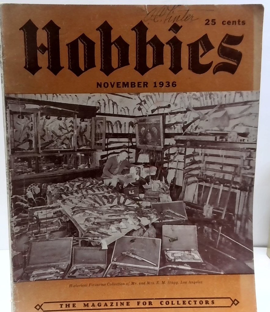 Vtg 1936 Hobbies Magazine For Collectors (1 of 12)