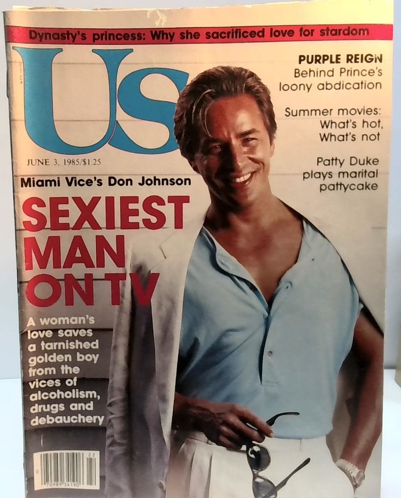 Us Magazine June 3 1985 Don Johnson: Us Magazine, June 3, 1985, Don Johnson Cover, Features Phil Collins, Madonna, Brooke Shields, Fitness Exercises, Vtg Celebrity News And Pop Culture.
