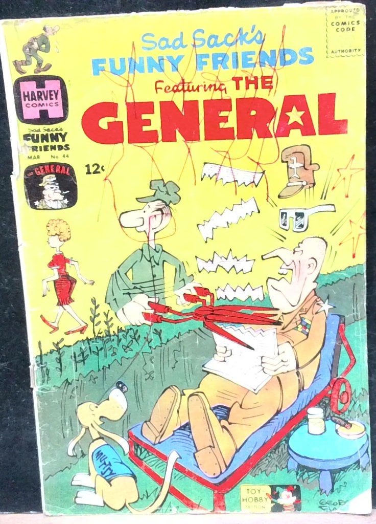 Vtg 1960s Sad Sack's Funny Friends Comic (1 of 7)