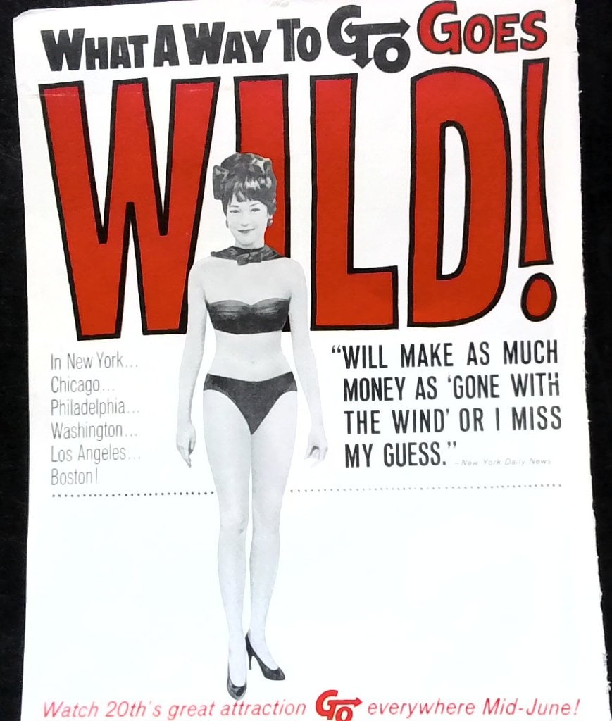 Vtg 1960s MGM Movie Promotional Posters (1 of 2)