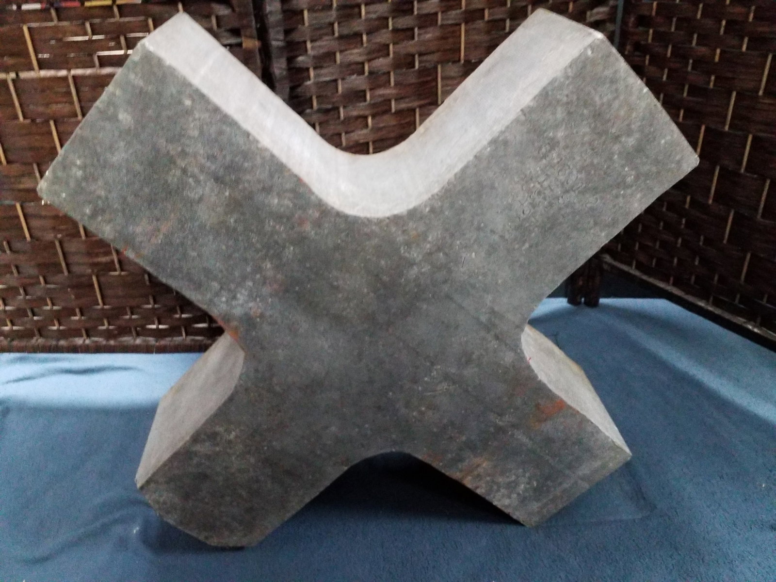 Vintage Titanium 1960,70s Four-blade main rotor hub (or "rotor star from Vintage Sikorsky Helicopter (1 of 10)