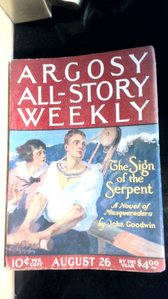 Vtg 1922 Argosy All-Story Weekly Magazine (1 of 6)