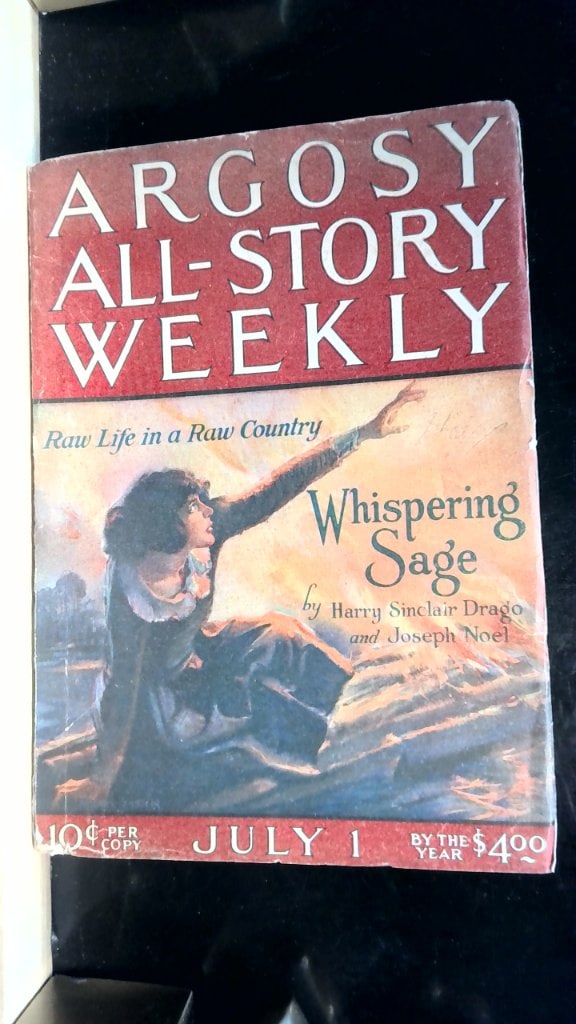 Vtg 1922 Argosy All-Story Weekly Magazine (1 of 6)